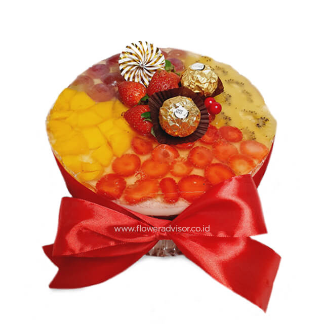 Fruity Pudding (20 inch) - Kue Pudding