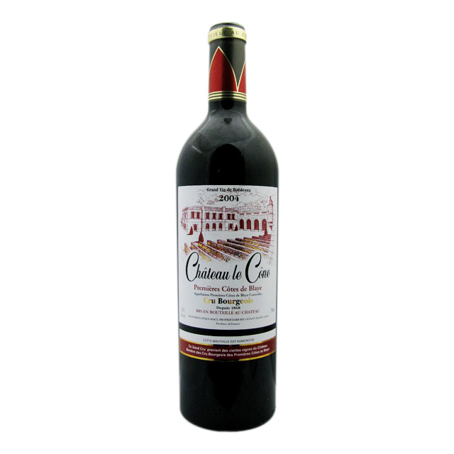 Chateau Le Cone 2009 Cotes De Blaye - 