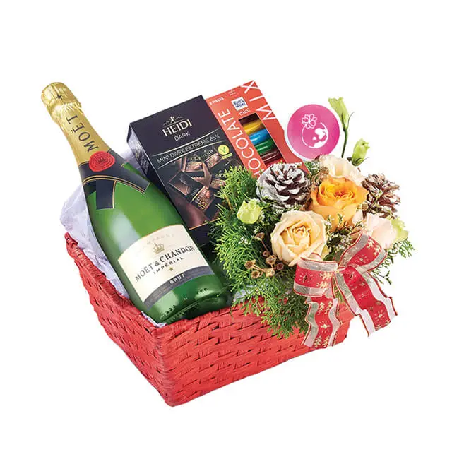 Bubbly Celebration Champagne Hamper - Christmas 2024 - Christmas