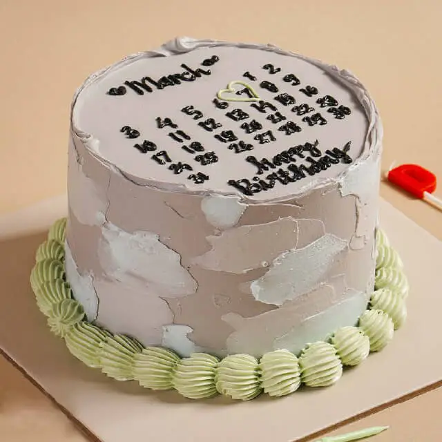 Calendar Cake - Kue Ulang Tahun