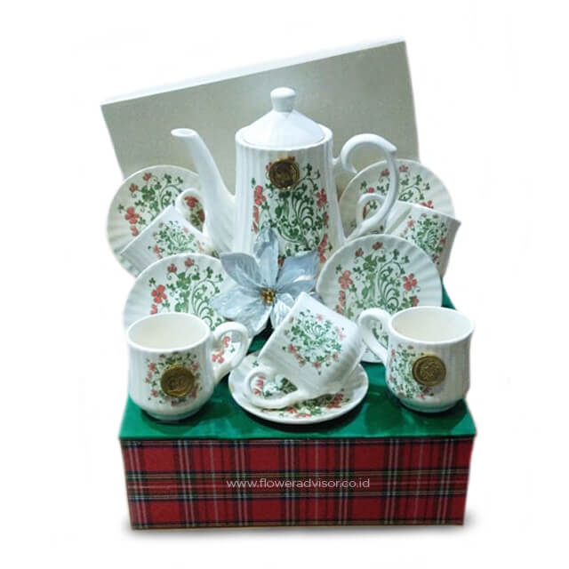 Hampers Tea Set - High - End Tea - Pecah Belah