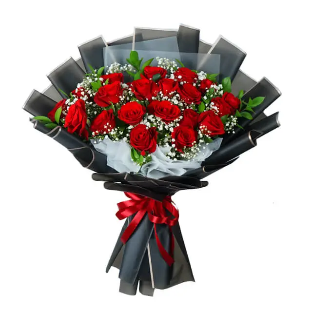 20 Red Rose Bouquet - Feeling  Vogue - Valentine's Day