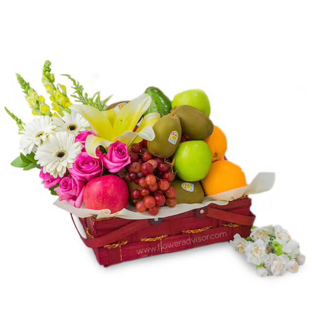 Perfect Fruit Basket - Sweet Gift Basket - Get Well Soon