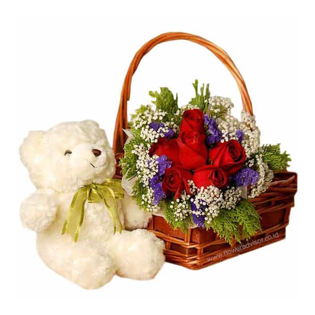 Teddy Treat basket