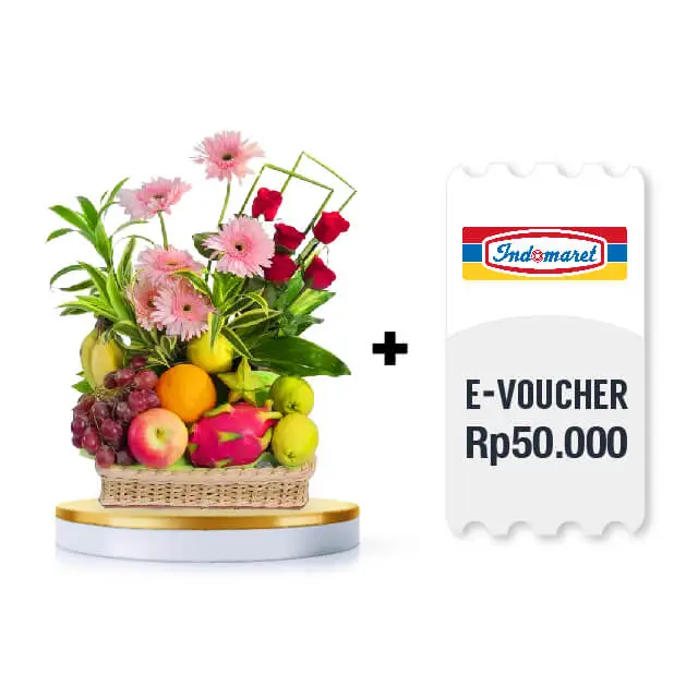 Healthy Enjoyment with eVoucher Digital Indomaret value Rp 50.000