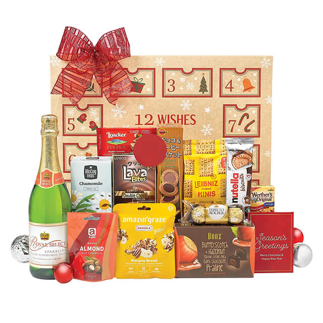 Festive Munchies Delight Basket - Christmas 2024